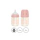 thumbnail image 2 of Mamadera de vidrio Suavinex Bonhomia, pack de 2, 120 ml, rosa, 2 of 7