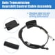 thumbnail image 4 of Cables de cambio de transmisión de auto Unique Bargains, reemplazo para Chrysler PT Cruiser 2001-2010 No.5274750AF Negro, tono plateado, 4 of 7