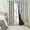 Gray,Free Size, variant on Blackout Curtains for Living Room, 98.42x39.3in Ring Top Curtains, Privacy and Noise Reduction Heat Insulating Panels