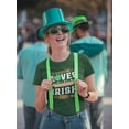 thumbnail image 2 of Everyone Loves An Irish Girl T-Shirt Women -Image by Shutterstock, Female Large, 2 of 4