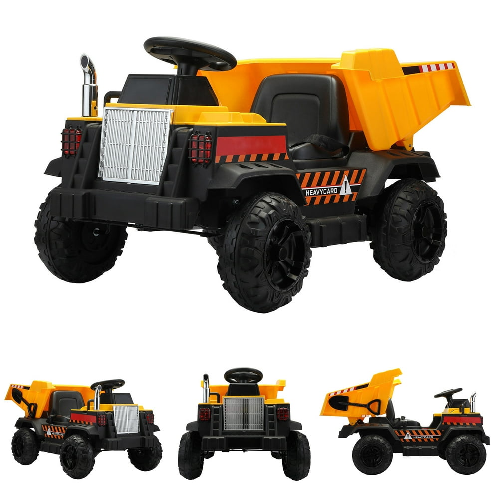 UWRNite Ride On Dump Truck Construction Vehicle Toy with Remote Control for Kids
