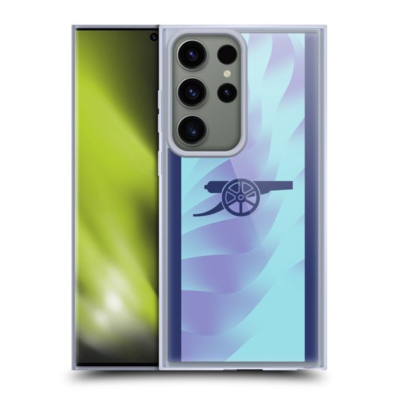 Head Case Designs Arsenal FC 2024/25 Kit Third Soft Gel Case for Samsung Galaxy S23 Ultra 5G