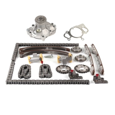 More Car Autoparts Timing Chain Kit With Water Pump For Jaguar/Lincoln 97-01 - XK8 XJ8 XJR S-Type LS