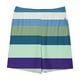 thumbnail image 4 of Odeerbi 5-14 Años Niños Niñas Pantalones Cortos de Pantalones Cortos de Playa de Secado Rápido Con Estampado Hawaiano A Rayas Pantalones Cortos Informales Con Bolsillo, 4 of 5