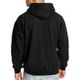 thumbnail image 3 of Hanes Menâ€™s Ultimate Cotton&Reg; Heavyweight Pullover Hoodie , F170 , Black , XX-Large, 3 of 5
