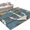 Lake Blue Light Beige Light Brown, variant on Large Area Rugs 6'x9', Brown Nautical Anchor Carpet Runner Indoor Outdoor Rugs Home Decor Aesthetic, Coastal Vintage Rustic Blue Wood Non Slip Mats Washable Accent Rug for Living Room Bedroom
