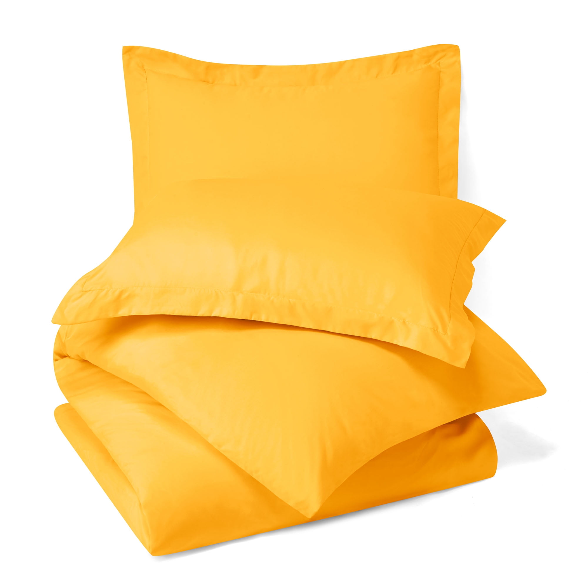 Hearth & Harbor 3-Piece Yellow Duvet Cover Set, Queen