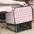 thumbnail image 6 of KLL Kawaii Pigs Print 2 Slice Toaster Dust Covers Kitchen Small Appliance Cover with 2 Pockets,Can hold Jam Spreader Knife & Toaster Tongs (11.4 x 7.9 x 7.5), 6 of 6