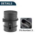 thumbnail image 4 of Sensor de Flujo de Aire Masivo para Audi A3 No.03G906461C Sensor MAF 1 Pcs para Volkswagen Golf Jetta, 4 of 6