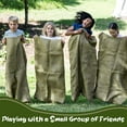 thumbnail image 3 of 5 Pcs Potato Storage Sack 24"x 40" GIXUSIL Outdoor Lawn Race Bags for Adults and Kids Large Plastic Sports Games Sacks for Birthday Parties Outdoor Family Gatherings Barbecues, 3 of 7