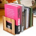 thumbnail image 1 of Sonew Bookshelf,Wooden DIY Desktop Bookshelf Rack Books DVD Storage Magazine Holder for Students Kids Adult,Desktop Bookshelf, 1 of 7