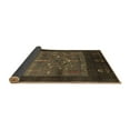 thumbnail image 2 of Ahgly Company Indoor Square Abstract Brown Contemporary Area Rugs, 4' Square, 2 of 4