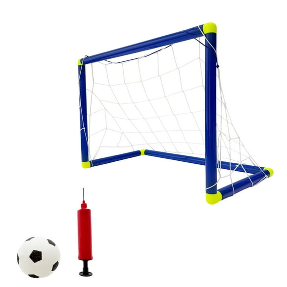 Portería Futbol Entrenamiento Niños Pelota Y Bomba Infantil