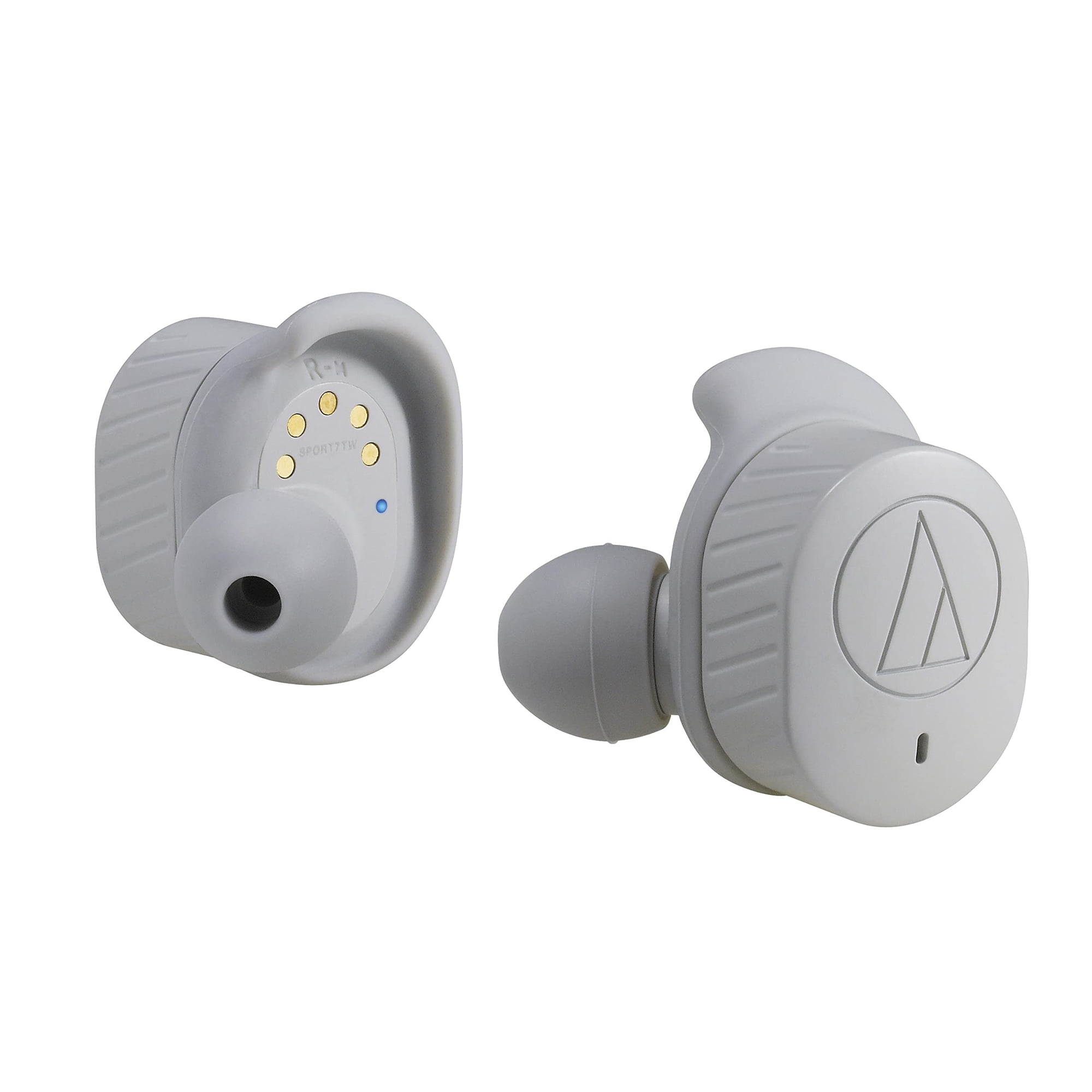 Audio-Technica ATH-SPORT7TWGY SonicSport Wireless In-Ear Headphones, Gray