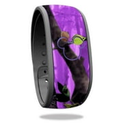 MightySkins DIMABA-Purple Tree Camo Skin Decal Wrap for Disney Magic Band - Toy Purple Tree Camo