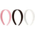 thumbnail image 5 of 3pcs Toothed Headband Solid Color Hair Band Plastic Hair for Women, 5 of 7