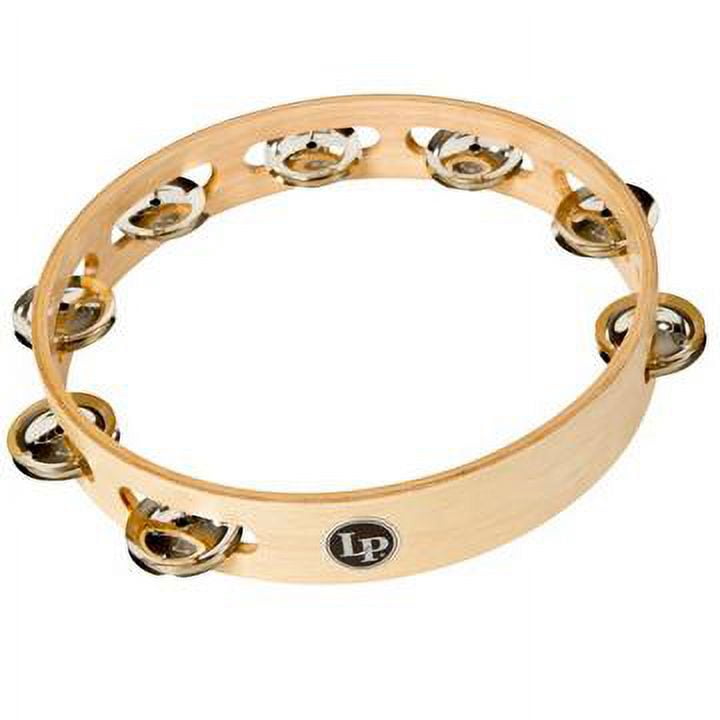 Latin Percussion 10" Single Row Pro Tambourine