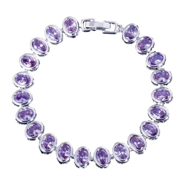Guardurnaity Elegante Para Mujer Joyas Con Estilo Para Cualquier Ocasión Elegante Para Mujer Púrpura Type3 NO3
