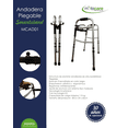 thumbnail image 4 of Andadera Adulto Plegable Smartstand Aluminio Mcad01 Mobicare, 4 of 4