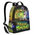 thumbnail image 2 of My Singing Monsters Casual Backpack Large Capacity Laptop Bag Multi-Functional Outdoor Backpack Hiking Daypack, 2 of 5