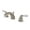 Satin Nickel / Chrome, variant on Elements Of Design ES2951 Double Handle 4" To 8" Mini Widespread Bathroom Faucet - Chrome