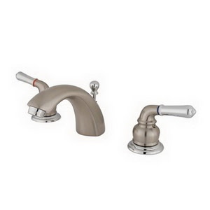 Elements Of Design ES2957 Double Handle 4" To 8" Mini Widespread Bathroom Faucet - Chrome
