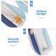 thumbnail image 4 of 1 gancho creativo para puerta con forma de zapatilla, de madera, para colgar ropa, sombreros, llaves, decoración de estilo mediterráneo (doble gancho)., 4 of 8