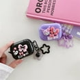 thumbnail image 4 of Kuromi For Airpods Pro 2 Case,Purple With Small Bell For Airpods Pro Case, Soft TPU Earphone Anime Cover For Airpods 3 Case, 4 of 6