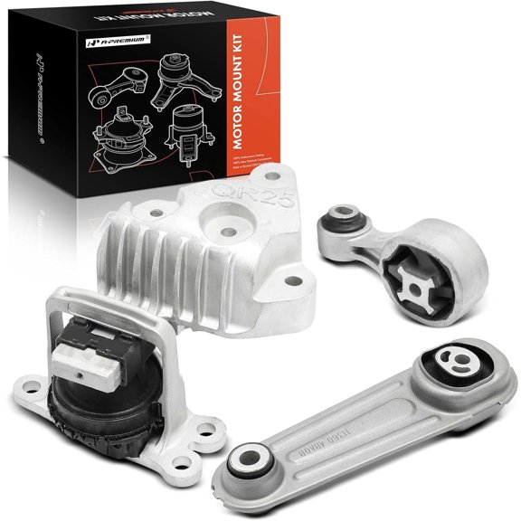 A-Premium 3PCS Engine Motor Mount and Torque Strut Mount Set Compatible with Nissan Rogue 2014-2020, X-Trail 2014-2019 & Renault Koleos 2017-2019, 2.5L, Hydraulic, Replace# 112105HA0A, 113604BA0B
