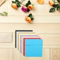 thumbnail image 4 of Phenofice 100pcs Birthday Envelope Assorted Color Paper Simple Packaging Various Occasions, 4 of 6