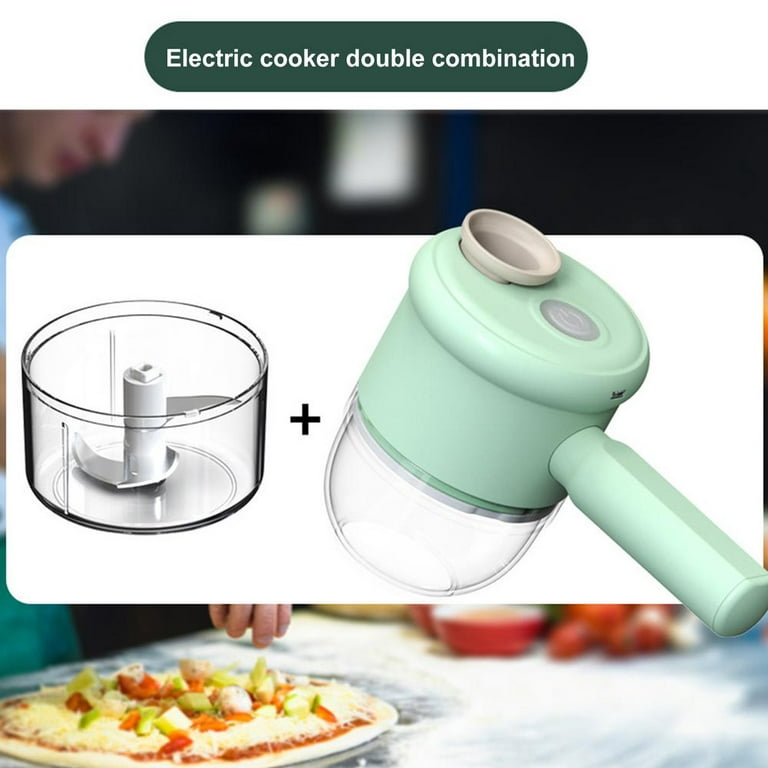 Tohuu Electric Vegetable Cutter 5 In 1 Multifunctional Electric