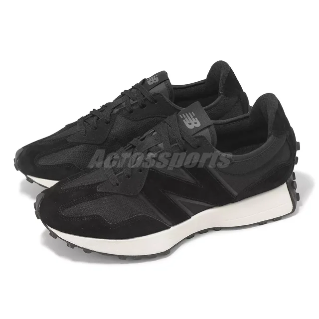 New Balance 327 NB Black White Men Unisex Casual Lifestyle Shoes U327SWB-D