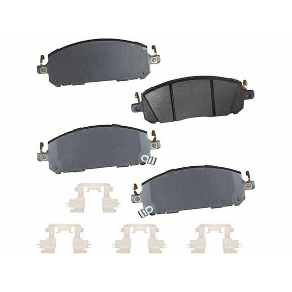 Front Brake Pad Set - Compatible with 2022 - 2024 Mitsubishi Outlander Gas 2023