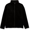 thumbnail image 2 of Boys' Polar Fleece Full-Zip Mock Jackets, Black, Medium, 2 of 2