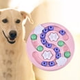 thumbnail image 4 of Juguete de rompecabezas para perros, alimentador de entrenamiento, rompecabezas de comida, juguete de estimulación para suministro de mascotas , Rosado Sunnimix Perros Rompecabezas Juguetes, 4 of 8