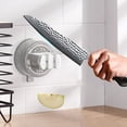 thumbnail image 5 of Puntoco Liquidación de suministros de cocina Piedra de afilar con ventosa Cuchillo de cocina de montaje en pared Tijeras Herramienta especial Herramienta de afilado de corte rápido de ángulo fijo, 5 of 5