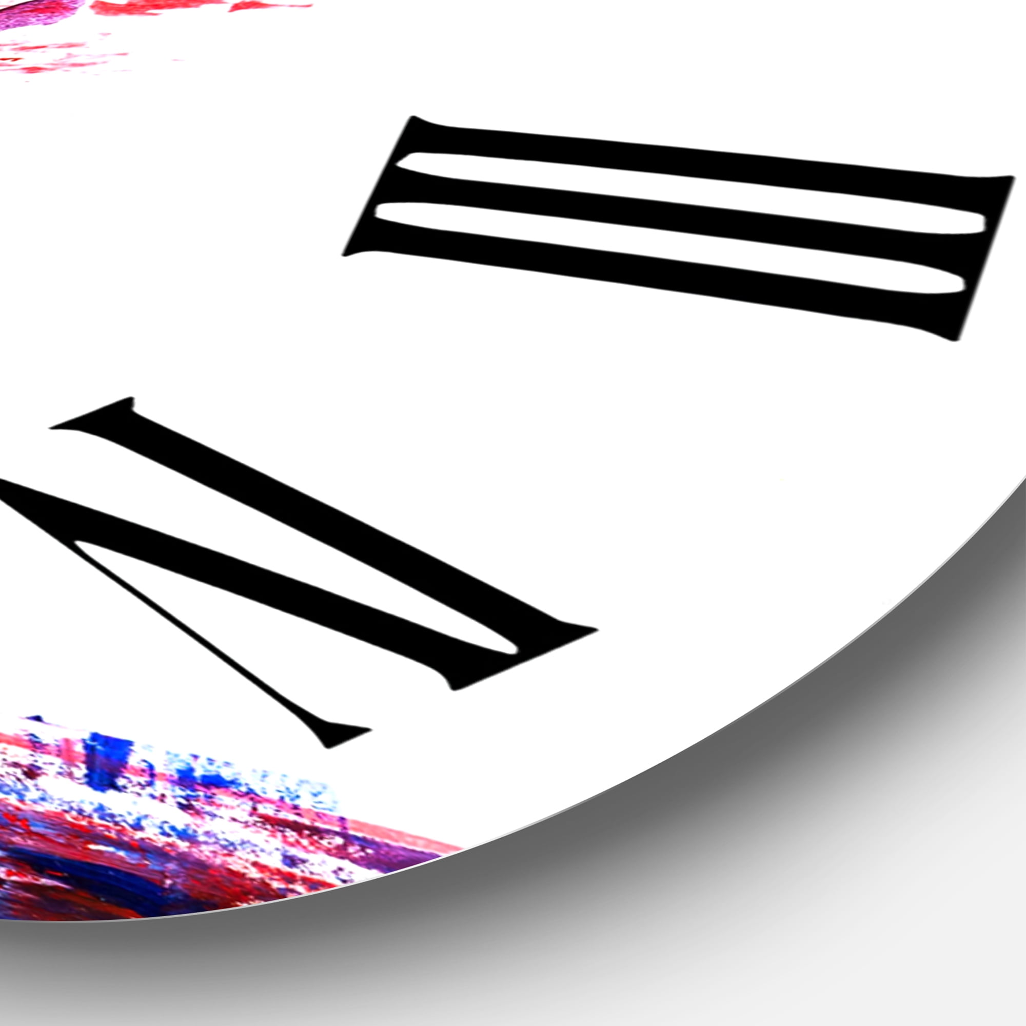 Designart 1 in Quartz Modern/Contemporary Wall Clock