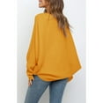 thumbnail image 4 of Dellytop Women's Long Balloon Sleeve Pullover Sweaters, 4 of 4
