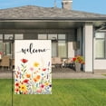 thumbnail image 3 of Welcome Flower Garden Flag For Home Outdoor Garden Yard Decor 12x18 Inch, 3 of 5