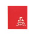 thumbnail image 1 of Tarjeta de felicitación de Navidad útil tallada ligera TARJETA DE Feliz cumpleaños plegable tarjeta de felicitación de Festival postal, 1 of 4