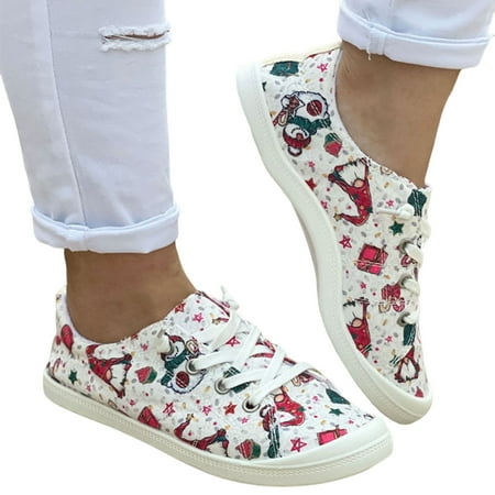

Women Oversize Low Top Flat Shoe Wearable and Breathable Suitable for Camping Indoor Walking White 37 Christmas Gifts