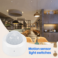 thumbnail image 2 of 2X Tuya Zigbee PIR Motion Sensor Human Body Motion Sensor Smart Life Control Works with Home, 2 of 6