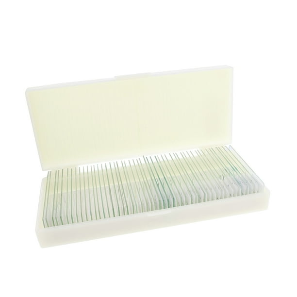 MonMed Prepared Microscope Slides 50 Pc Plant and Animal Microscope