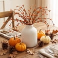 thumbnail image 5 of COM1950s Artificial Berry Stems, Faux Fall Vase Filler Decor with Bendable Branches for Thanksgiving Centerpiece, Wreath, Mantel, Farmhouse Home, 5 of 6