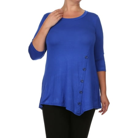walmart tunic tops plus size