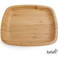 thumbnail image 4 of Belari Bamboo Plate Set - Bamboo Reusable Plates - Bamboo Plates - Wood Plates Dinnerware - Bamboo Dinner Plates - Bamboo Dinnerware Set - Eco Friendly Plates, 4 of 5
