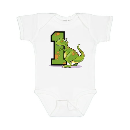 

Inktastic Dinosaur 1st Birthday T-Rex Gift Baby Boy or Baby Girl Bodysuit