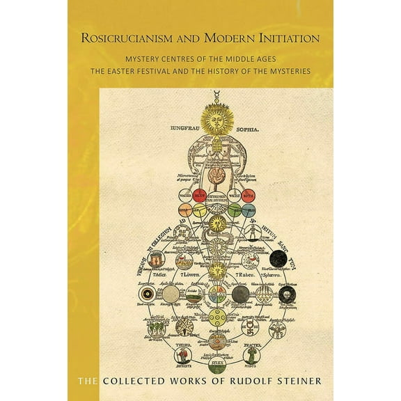 Collected Works of Rudolf Steiner Rosicrucianism and Modern Initiation: Mystery Centres of the Middle Ages: The Easter Festival and the History of the Mys, Book 233, (Paperback)
