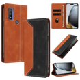 thumbnail image 1 of Phone Case for Motorola Moto G Pure FOXDOCK Premium Leather,Creative Dual-Color Cover with Card Slot,Shockproof, 1 of 7