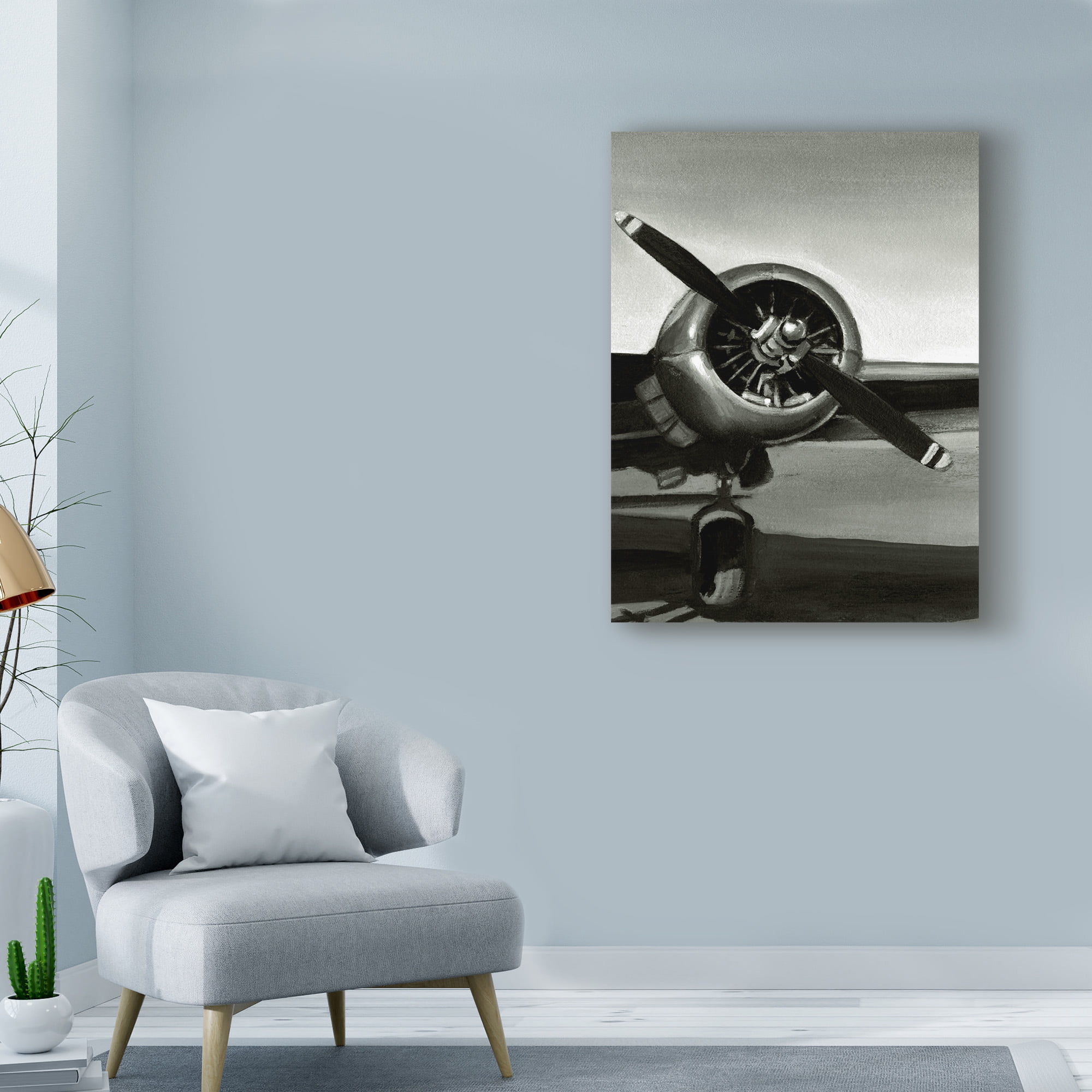 Trademark Fine Art 'Vintage Flight III' Canvas Art by Ethan Harper